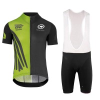 2018 Assos SS.Capeepicx abbigliamento Ciclismo Completo Maglia Ciclismo Corta e Salopette verde nero 45174QR 2018 Assos SS.Capeepicx abbigliamento Ciclismo Completo Maglia Ciclismo Corta e Salopette verde nero 45174QR