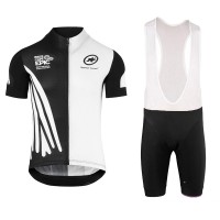 2018 Assos SS.Capeepicx abbigliamento Ciclismo Completo Maglia Ciclismo Corta e Salopette nero bianco 52658BW 2018 Assos SS.Capeepicx abbigliamento Ciclismo Completo Maglia Ciclismo Corta e Salopette nero bianco 52658BW