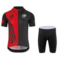 2018 Assos SS.Capeepicx Equipe abbigliamento Ciclismo Completo Maglia Ciclismo Corta e Pantaloni Ciclismo nero rosso 54282FV 2018 Assos SS.Capeepicx Equipe abbigliamento Ciclismo Completo Maglia Ciclismo Corta e Pantaloni Ciclismo nero rosso 54282FV