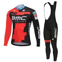 2018 BMC Abbigliamento Ciclismo Maglia Ciclismo Manica Lunga e Salopette Lunga 80017JS 2018 BMC Abbigliamento Ciclismo Maglia Ciclismo Manica Lunga e Salopette Lunga 80017JS