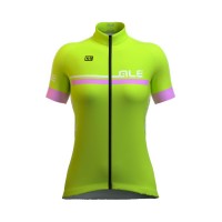 2016 ALE Donne Ale Plus Perla Maglia Ciclismo Manica Corta Fluo giallo 42075-AD 2016 ALE Donne Ale Plus Perla Maglia Ciclismo Manica Corta Fluo giallo 42075-AD