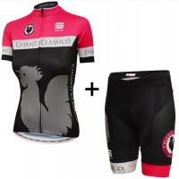 Chianti Nuovo abbigliamento Bici Completo Maglia Ciclismo Corta e Pantaloncini Donne nero 60480-UN Chianti Nuovo abbigliamento Bici Completo Maglia Ciclismo Corta e Pantaloncini Donne nero 60480-UN