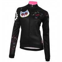NALINI PRO Donne Bolbeno Maglie Ciclismo Manica Lunga nero 69330-ET NALINI PRO Donne Bolbeno Maglie Ciclismo Manica Lunga nero 69330-ET