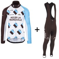 2017 AG2R La Mondiale bianco Nuovo Abbigliamento Ciclismo Maglia Ciclismo Manica Lunga e Salopette Lunga 70063-IN 2017 AG2R La Mondiale bianco Nuovo Abbigliamento Ciclismo Maglia Ciclismo Manica Lunga e Salopette Lunga 70063-IN