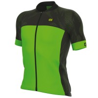 2017 Ale Formula 1.0 Ultimate Maglia Ciclismo Manica Corta nero verde Fluo 34217-QZ 2017 Ale Formula 1.0 Ultimate Maglia Ciclismo Manica Corta nero verde Fluo 34217-QZ