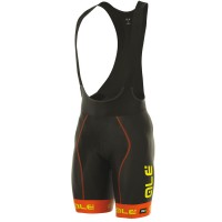 2017 Ale Graphics PRR Bermuda Salopette Ciclismo nero arancia 37200-OT 2017 Ale Graphics PRR Bermuda Salopette Ciclismo nero arancia 37200-OT