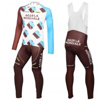 2016 Team Ag2r La Mondiale Squadre Pro Abbigliamento Ciclismo Maglia Ciclismo Manica Lunga e Salopette Lunga 15000-FD 2016 Team Ag2r La Mondiale Squadre Pro Abbigliamento Ciclismo Maglia Ciclismo Manica Lunga e Salopette Lunga 15000-FD
