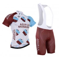 2016 Ag2r La Mondiale Nuovo abbigliamento Ciclismo Completo Maglia Ciclismo Corta e Salopette 22792-OJ 2016 Ag2r La Mondiale Nuovo abbigliamento Ciclismo Completo Maglia Ciclismo Corta e Salopette 22792-OJ
