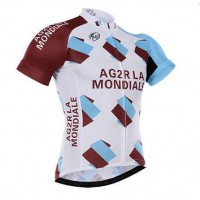 2016 Ag2r La Mondiale Maglia Ciclismo Manica Corta 33717-IQ 2016 Ag2r La Mondiale Maglia Ciclismo Manica Corta 33717-IQ
