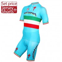 2016 ASTANA PRO TEAM Italian Champion Nuovo abbigliamento Bici Completo Maglia Ciclismo Corta e Pantaloncini 65324-AP 2016 ASTANA PRO TEAM Italian Champion Nuovo abbigliamento Bici Completo Maglia Ciclismo Corta e Pantaloncini 65324-AP