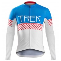2016 Bontrager Trek Specter Jahrgang bianco -blu Maglie Ciclismo Manica Lunga 31782-AS 2016 Bontrager Trek Specter Jahrgang bianco -blu Maglie Ciclismo Manica Lunga 31782-AS