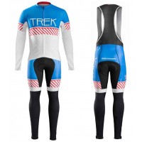 2016 Bontrager Trek Specter Jahrgang bianco -blu Squadre Pro Abbigliamento Ciclismo Maglia Ciclismo Manica Lunga e Salopette Lunga 43082-CV 2016 Bontrager Trek Specter Jahrgang bianco -blu Squadre Pro Abbigliamento Ciclismo Maglia Ciclismo Manica Lunga e Salopette Lunga 43082-CV