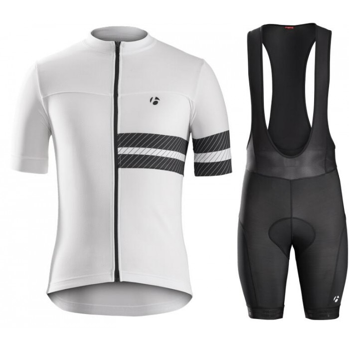 BONTRAGER Circuit bianco Nuovo abbigliamento Ciclismo Completo Maglia Ciclismo Corta e Salopette 59111-DD