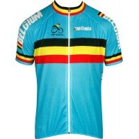2016 Belgique Team Nationale abbigliamento Maglie Ciclismo Manica Corta 93367-OY 2016 Belgique Team Nationale abbigliamento Maglie Ciclismo Manica Corta 93367-OY