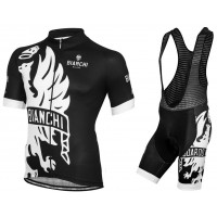 Bianchi Milano Cinca Nuovo abbigliamento Ciclismo Completo Maglia Ciclismo Corta e Salopette nero bianco 12100-KJ Bianchi Milano Cinca Nuovo abbigliamento Ciclismo Completo Maglia Ciclismo Corta e Salopette nero bianco 12100-KJ