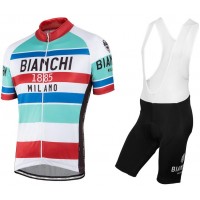 Bianchi Milano Telgate Nuovo abbigliamento Ciclismo Completo Maglia Ciclismo Corta e Salopette bianco 24087-DQ Bianchi Milano Telgate Nuovo abbigliamento Ciclismo Completo Maglia Ciclismo Corta e Salopette bianco 24087-DQ