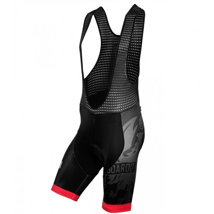 Bianchi Milano Cinca Salopette Ciclismo nero Rosso 52638-JX