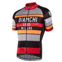 Bianchi Milano Telgate Maglia Ciclismo Manica Corta nero 56659-VU Bianchi Milano Telgate Maglia Ciclismo Manica Corta nero 56659-VU