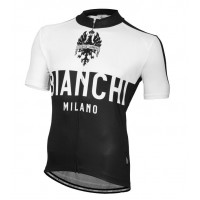 Bianchi Milano Nalon Maglia Ciclismo Manica Corta nero bianco 77508-JN Bianchi Milano Nalon Maglia Ciclismo Manica Corta nero bianco 77508-JN