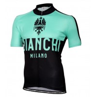 Bianchi Milano Nalon Maglia Ciclismo Manica Corta nero celeste 82757-TK Bianchi Milano Nalon Maglia Ciclismo Manica Corta nero celeste 82757-TK