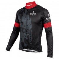 2016 Bianchi Milano Sorisole nero -Rosso Maglie Ciclismo Manica Lunga 98488-BS 2016 Bianchi Milano Sorisole nero -Rosso Maglie Ciclismo Manica Lunga 98488-BS