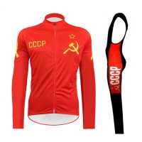 2016 CCCP Abbigliamento Ciclismo Maglia Ciclismo Manica Lunga e Salopette Lunga 01 81742-JD 2016 CCCP Abbigliamento Ciclismo Maglia Ciclismo Manica Lunga e Salopette Lunga 01 81742-JD