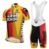 Pro 2017 Cinelli Chrome giallo Nuovo abbigliamento Ciclismo Completo Maglia Ciclismo Corta e Salopette 71089-TB Pro 2017 Cinelli Chrome giallo Nuovo abbigliamento Ciclismo Completo Maglia Ciclismo Corta e Salopette 71089-TB