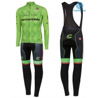 2016 Cannondale Team verde Pro Thermo Squadre Pro Abbigliamento Ciclismo Maglia Ciclismo Manica Lunga e Salopette Lunga 81600-QD 2016 Cannondale Team verde Pro Thermo Squadre Pro Abbigliamento Ciclismo Maglia Ciclismo Manica Lunga e Salopette Lunga 81600-QD