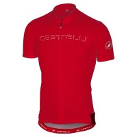 CASTELLI Prologo 5 Rosso Maglia Ciclismo Manica Corta 15289-BH CASTELLI Prologo 5 Rosso Maglia Ciclismo Manica Corta 15289-BH