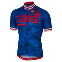 CASTELLI ATTACCO blu Maglia Ciclismo Manica Corta 33022-NK CASTELLI ATTACCO blu Maglia Ciclismo Manica Corta 33022-NK
