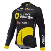 2016 Direct Energie Team nero Maglie Ciclismo Manica Lunga 98962-JR 2016 Direct Energie Team nero Maglie Ciclismo Manica Lunga 98962-JR