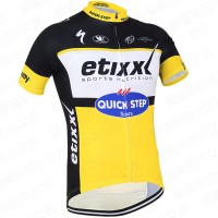 2016 QUICK STEP Pro Maglia Ciclismo Manica Corta giallo 78486-RY 2016 QUICK STEP Pro Maglia Ciclismo Manica Corta giallo 78486-RY