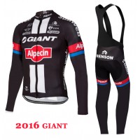 2016 Giant Nuovo Abbigliamento Ciclismo Maglia Ciclismo Manica Lunga e Salopette Lunga 29762-RC 2016 Giant Nuovo Abbigliamento Ciclismo Maglia Ciclismo Manica Lunga e Salopette Lunga 29762-RC