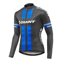 2017 Giant blu Maglie Ciclismo Manica Lunga 14619-VQ 2017 Giant blu Maglie Ciclismo Manica Lunga 14619-VQ