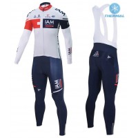 2016 Team IAM bianco Thermo Squadre Pro Abbigliamento Ciclismo Maglia Ciclismo Manica Lunga e Salopette Lunga 40286-NX 2016 Team IAM bianco Thermo Squadre Pro Abbigliamento Ciclismo Maglia Ciclismo Manica Lunga e Salopette Lunga 40286-NX