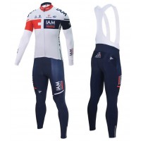 2016 Team IAM bianco Squadre Pro Abbigliamento Ciclismo Maglia Ciclismo Manica Lunga e Salopette Lunga 91879-FQ 2016 Team IAM bianco Squadre Pro Abbigliamento Ciclismo Maglia Ciclismo Manica Lunga e Salopette Lunga 91879-FQ