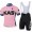 2016 KAS rose Nuovo abbigliamento Ciclismo Completo Maglia Ciclismo Corta e Salopette 88209-LT
