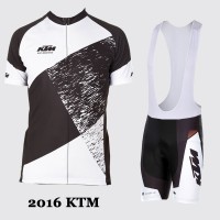 2016 KTM Black White Factory Character Nuovo abbigliamento Ciclismo Completo Maglia Ciclismo Corta e Salopette 30674-UA 2016 KTM Black White Factory Character Nuovo abbigliamento Ciclismo Completo Maglia Ciclismo Corta e Salopette 30674-UA