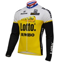 2016 Lotto Jumbo Maglia Ciclismo Manica Lunga 78257-PL 2016 Lotto Jumbo Maglia Ciclismo Manica Lunga 78257-PL