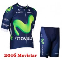 2016 Movistar Nuovo abbigliamento Bici Completo Maglia Ciclismo Corta e Pantaloncini 60747-BV 2016 Movistar Nuovo abbigliamento Bici Completo Maglia Ciclismo Corta e Pantaloncini 60747-BV