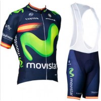 2016 Movistar Nuovo abbigliamento Ciclismo Completo Maglia Ciclismo Corta e Salopette 03 81343-AZ 2016 Movistar Nuovo abbigliamento Ciclismo Completo Maglia Ciclismo Corta e Salopette 03 81343-AZ