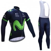 2017 Movistar Squadre Pro Abbigliamento Ciclismo Maglia Ciclismo Manica Lunga e Salopette Lunga 63730-CZ 2017 Movistar Squadre Pro Abbigliamento Ciclismo Maglia Ciclismo Manica Lunga e Salopette Lunga 63730-CZ