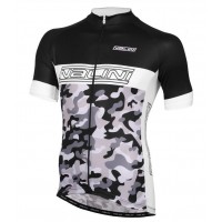 NALINI PRO Camouflage Maglia Ciclismo Manica Corta nero bianco 79141-MG NALINI PRO Camouflage Maglia Ciclismo Manica Corta nero bianco 79141-MG