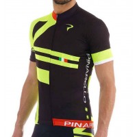 2016 Pinarello Maglia Ciclismo Manica Corta nero giallo 25826-ZK 2016 Pinarello Maglia Ciclismo Manica Corta nero giallo 25826-ZK