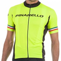2017 Pinarello Strada Maglia Ciclismo Manica Corta - giallo Italie 74789-EO 2017 Pinarello Strada Maglia Ciclismo Manica Corta - giallo Italie 74789-EO