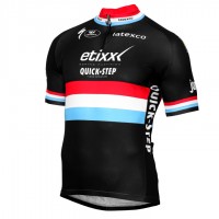 ETIXX-QUICK STEP 2017 Luxembourgian Champion nero Maglia Ciclismo Manica Corta 35995-TU ETIXX-QUICK STEP 2017 Luxembourgian Champion nero Maglia Ciclismo Manica Corta 35995-TU