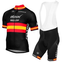 ETIXX-QUICK STEP 2017 nero Rosso giallo Nuovo abbigliamento Ciclismo Completo Maglia Ciclismo Corta e Salopette 78615-KK ETIXX-QUICK STEP 2017 nero Rosso giallo Nuovo abbigliamento Ciclismo Completo Maglia Ciclismo Corta e Salopette 78615-KK