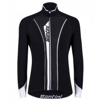 2016 Santini VEGA nero -bianco Maglie Ciclismo Manica Lunga 50192-IX 2016 Santini VEGA nero -bianco Maglie Ciclismo Manica Lunga 50192-IX