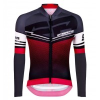 2016 Santini Interactive 3.0 nero -Rosso Maglie Ciclismo Manica Lunga 56736-ZL 2016 Santini Interactive 3.0 nero -Rosso Maglie Ciclismo Manica Lunga 56736-ZL