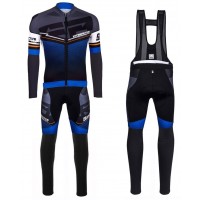 2016 Santini Interactive 3.0 nero -blu Squadre Pro Abbigliamento Ciclismo Maglia Ciclismo Manica Lunga e Salopette Lunga 70450-BC 2016 Santini Interactive 3.0 nero -blu Squadre Pro Abbigliamento Ciclismo Maglia Ciclismo Manica Lunga e Salopette Lunga 70450-BC